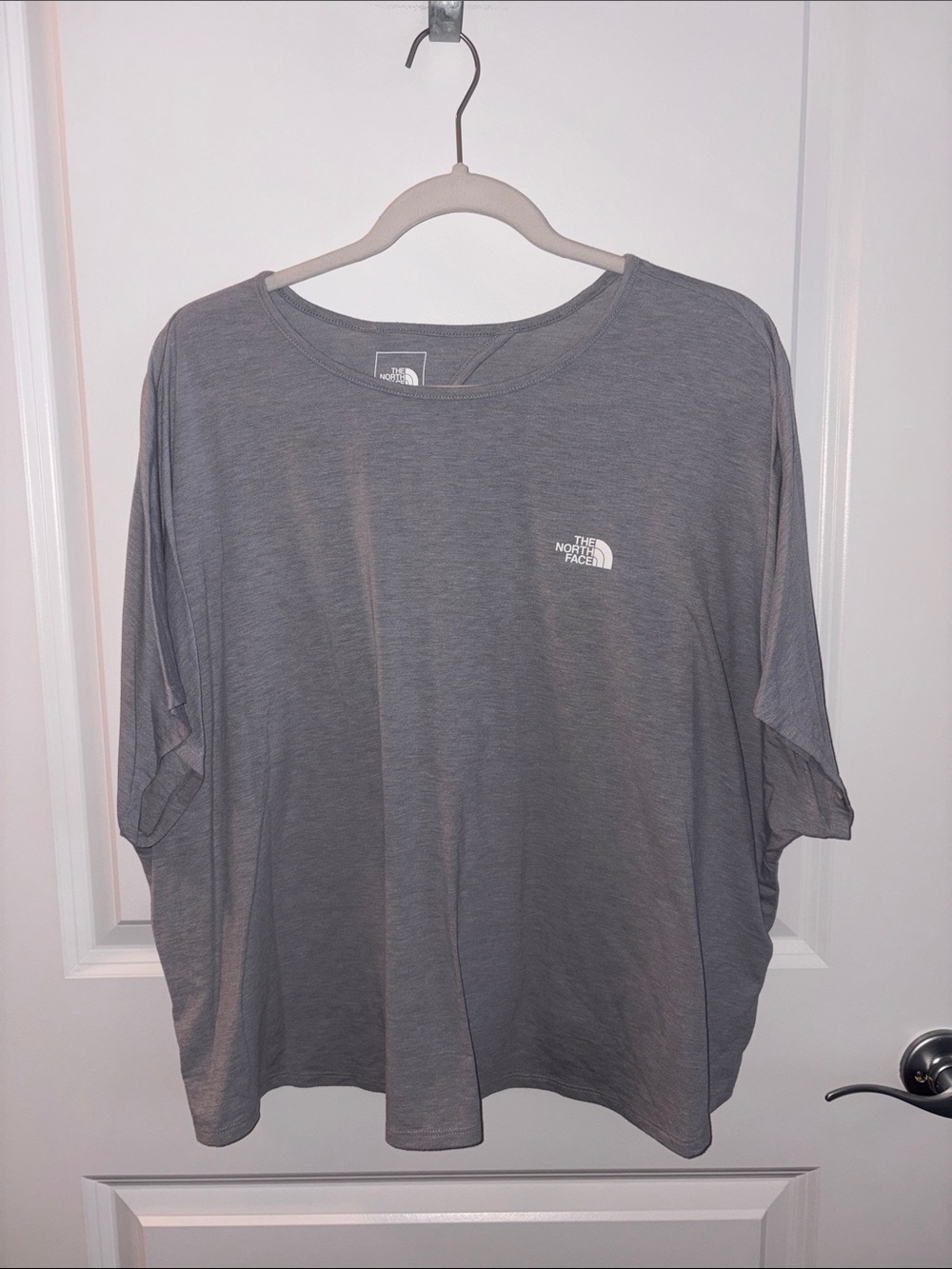 The North Face Women’s Heather Gray Short-Sleeve Crew Tee